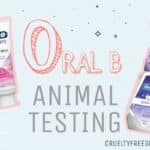 Oral B Animal Testing
