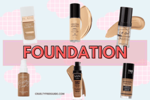 10 Best Cruelty Free & Vegan Foundation!!